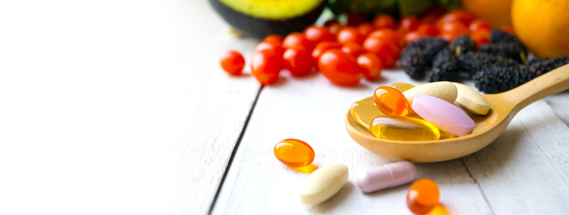 multivitamins and supplement from fruits 